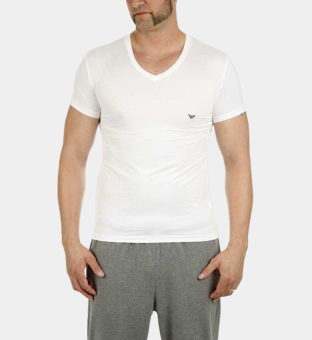 Emporio Armani T-shirt Mænd Hvid