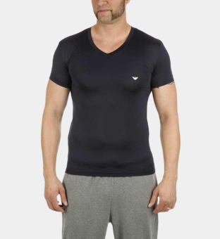 Emporio Armani T-shirt Mænd Marine Blå