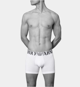 Emporio Armani Boxer Mænd Hvid