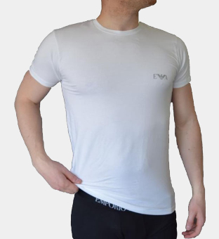 Emporio Armani T-shirt Mænd Hvid