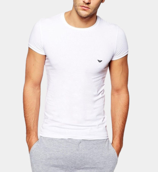 Emporio Armani T-shirt Mænd Hvid