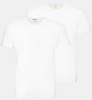 Emporio Armani 2 Pakke T-shirts Mænd Hvid