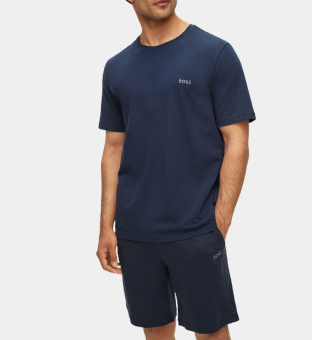 Hugo Boss T-shirt Mænd Mørk Blå