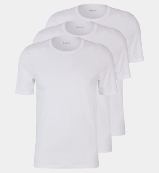 Hugo Boss 3 Pakke T-shirts Mænd Hvid