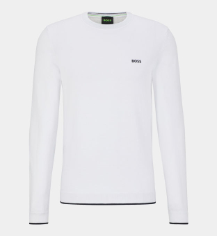 Hugo Boss Jersey Mænd Hvid