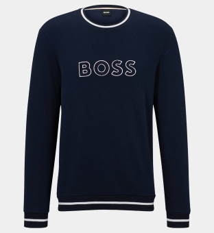 Hugo Boss Boss Contem Sweatshirt Mænd Mørk Blå