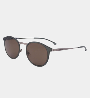 Hugo Boss Solbriller Mænd Matte Bourgogne Ruthenium