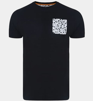 Dstruct Pocket T-shirt Mænd Sort