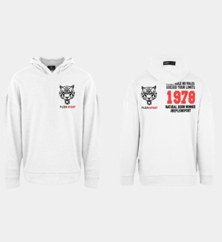 Plein Sport Sweatshirt Mænd Hvid