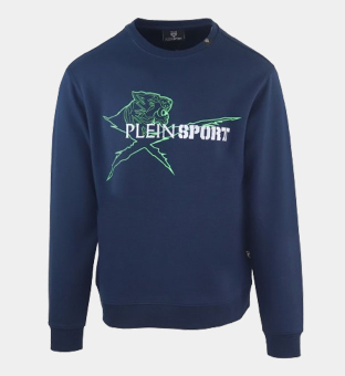 Plein Sport Sweatshirt Mænd Blå