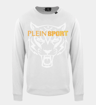 Plein Sport Sweatshirt Mænd Hvid