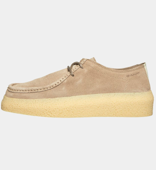 Gant Lace up Mænd Mørk Putty Cream