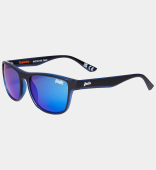 Superdry Solbriller Unisex Sort Blå