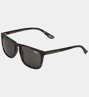 Superdry Solbriller Mænd Brun Sort