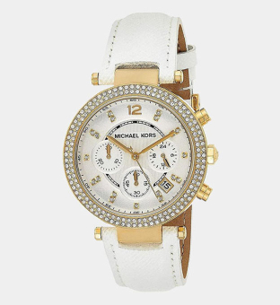 Michael Kors Ur Kvinder Hvid Guld