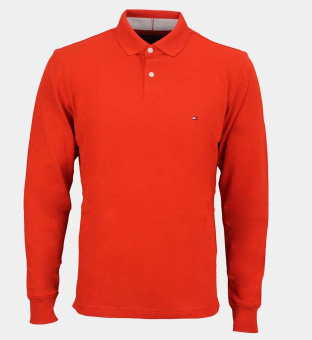 Tommy Hilfiger Polotrøje Mænd Lys Orange