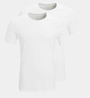 Calvin Klein 2 Pakke T-shirts Mænd Hvid