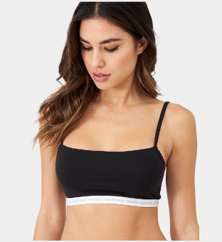 Calvin Klein 2 Pakke Bralette Kvinder Sort