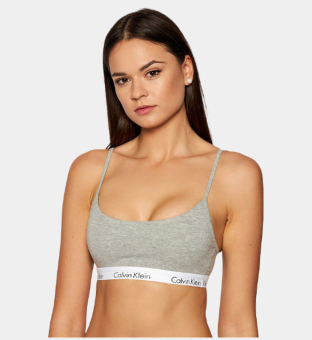 Calvin Klein 2 Pakke Bralette Kvinder Grå