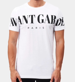 Avant Garde T-shirt Mænd Hvid