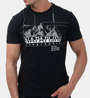 Napapijri T-shirt Mænd Sort