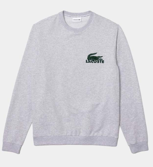 Lacoste Sweatshirt Mænd Argent Chine