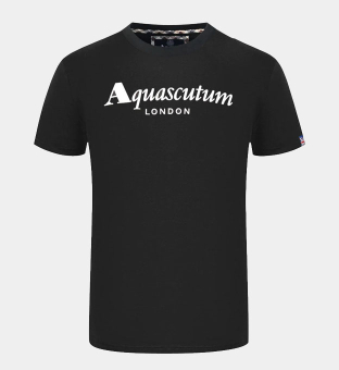 Aquascutum T-shirt Mænd Sort