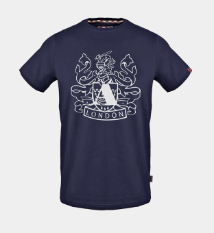 Aquascutum T-shirt Mænd Blå