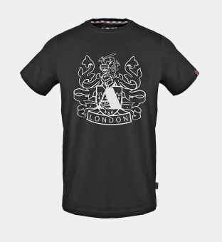 Aquascutum T-shirt Mænd Sort