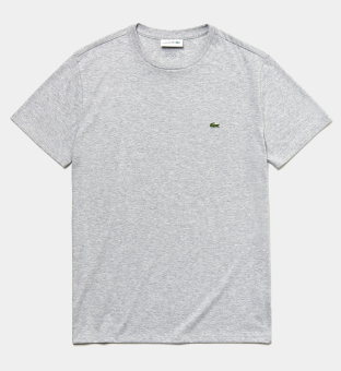 Lacoste T-shirt Mænd Sølv