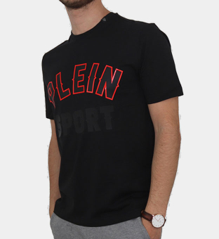 Plein Sport T-shirt Mænd Sort