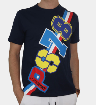 Plein Sport T-shirt Mænd Blå