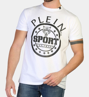 Plein Sport T-shirt Mænd Hvid