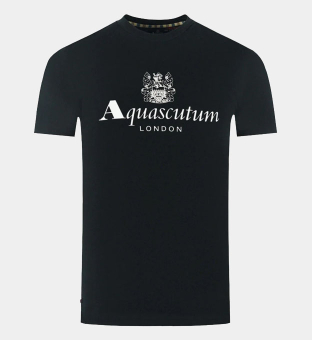 Aquascutum T-shirt Mænd Sort