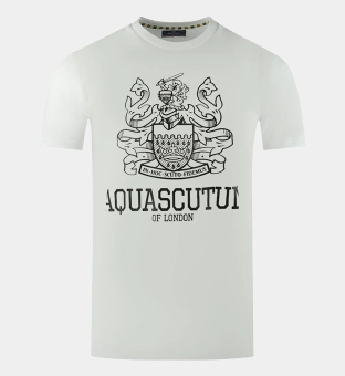 Aquascutum T-shirt Mænd Hvid