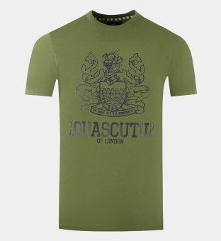 Aquascutum T-shirt Mænd Army Grøn