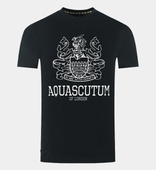 Aquascutum T-shirt Mænd Sort