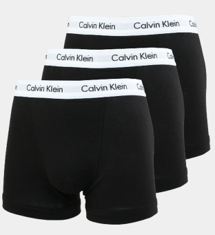 Calvin Klein 3 Pakke Boksere Mænd Sort