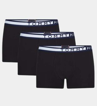 Tommy Hilfiger 3 Pakke Boksere Mænd Sort