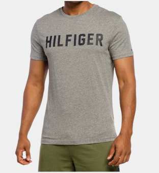 Tommy Hilfiger T-shirt Mænd Mid Grå Heather