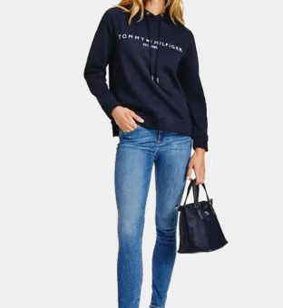 Tommy Hilfiger Hættetrøje Kvinder Desert Himmel