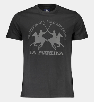 LA Martina T-shirt Mænd Sort